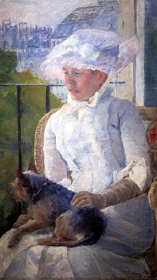 Mary Cassatt Young Girl at a Window china oil painting image